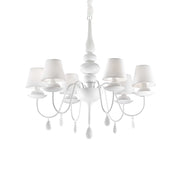 Lampada a sospensione bianco D 780 x H min 960 - max 1860 mm