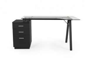 Scrivania angolo C-nero 150.5x80x75