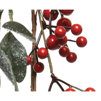 Ghirlanda con bacche rosse  130 cm