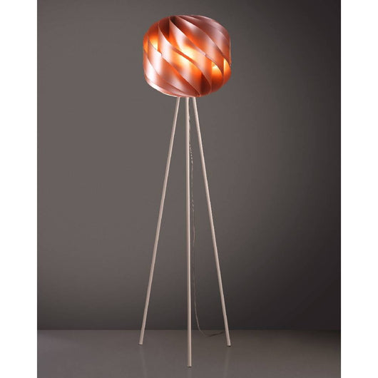 Piantana treppiedi Copper in Metallo Cm. 40 x 163 h