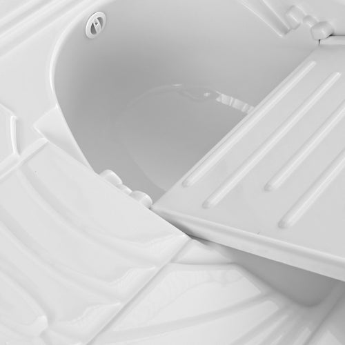 Lavatoio + Coprilavatrice Vasca SX In Resina 60x107x90 cm