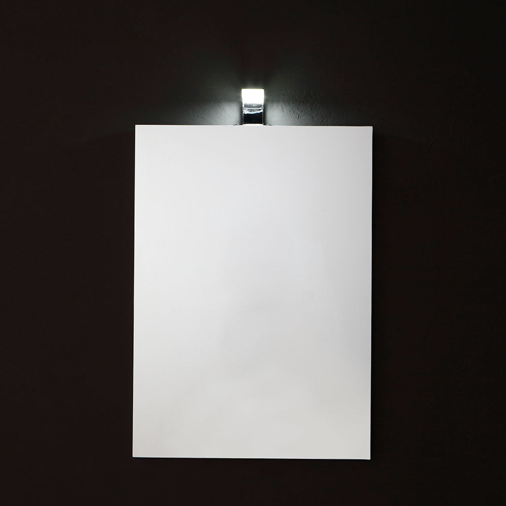 Specchio rettangolare 50x70 con lampada led