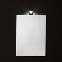 Specchio rettangolare 50x70 con lampada led