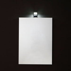Specchio rettangolare 50x70 con lampada led