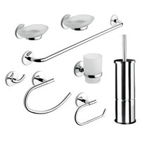 Set accessori bagno 8 pezzi