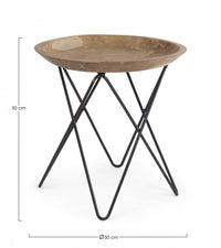 Tavolino Zahira D50  BZ