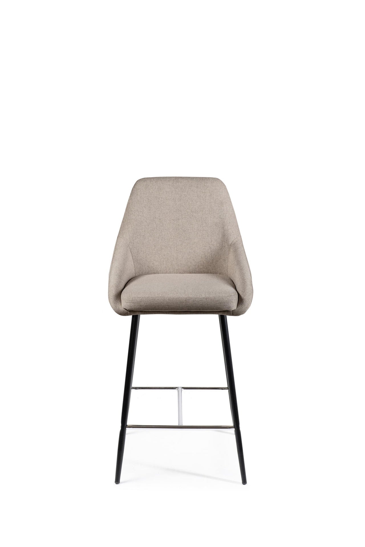 2x Sgabello in Tessuto 46cm x 49cm H. 97cm