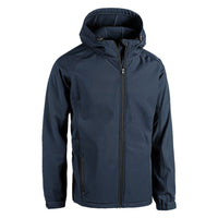 Giubbino con cappuccio rainbow XL blu