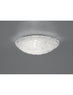 Plafoniera Sweety 1xE27 Nichel E Acrilico Ø30 cm Trio Lighting