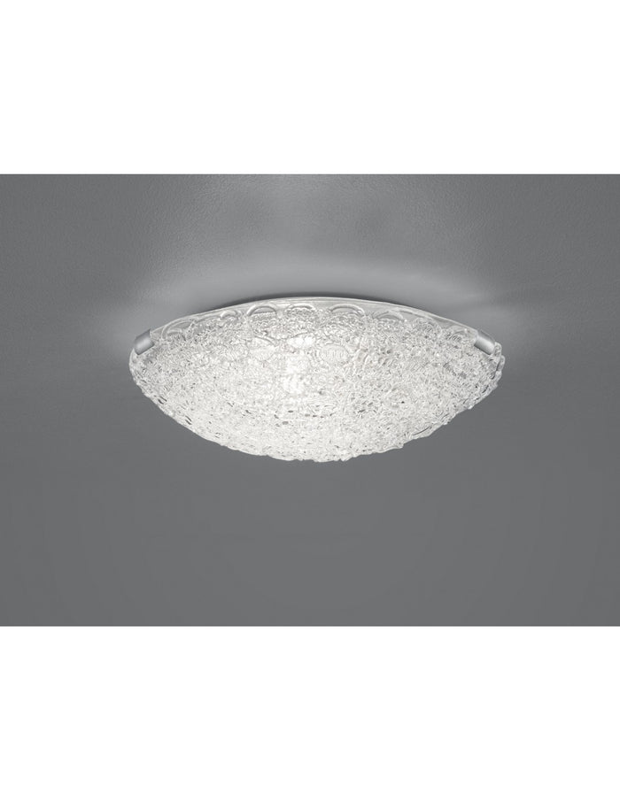 Plafoniera Sweety 1xE27 Nichel E Acrilico Ø30 cm Trio Lighting