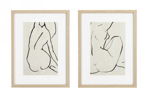 2x Quadro C-C raffinato 30x40 cm