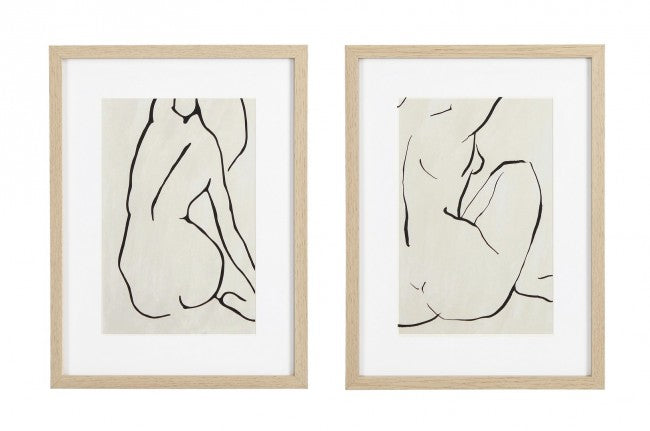 2x Quadro C-C raffinato 30x40 cm