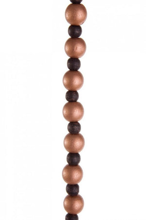 12x Catena Beads Copper