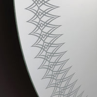 Specchio rotondo 80 cm con led integrato