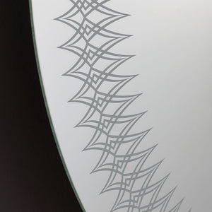 Specchio rotondo 80 cm con led integrato
