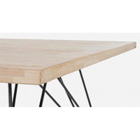 Tavolo design industrial in legno DISTRICT 160x90x h76 cm