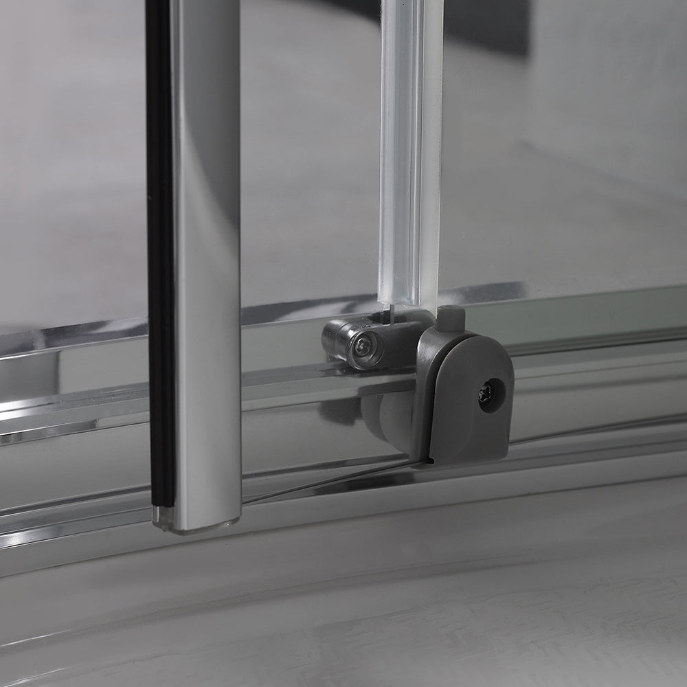 Box doccia semicircolare 80x80 trasparente