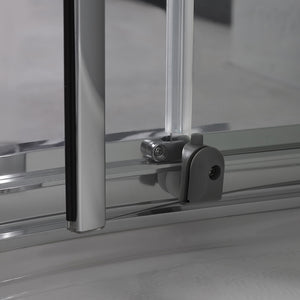 Box doccia semicircolare 80x80 trasparente