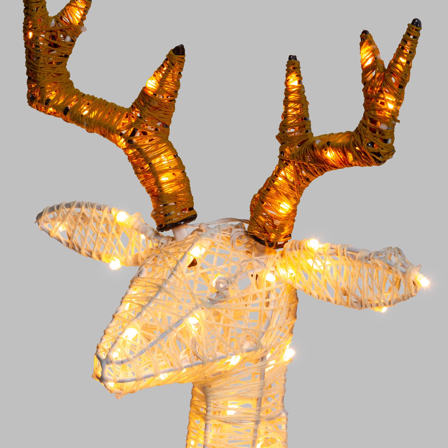 Renna 3D H85cm 160 LED Serie LHC Luci di Natale