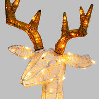 Renna 3D H85cm 160 LED Serie LHC Luci di Natale