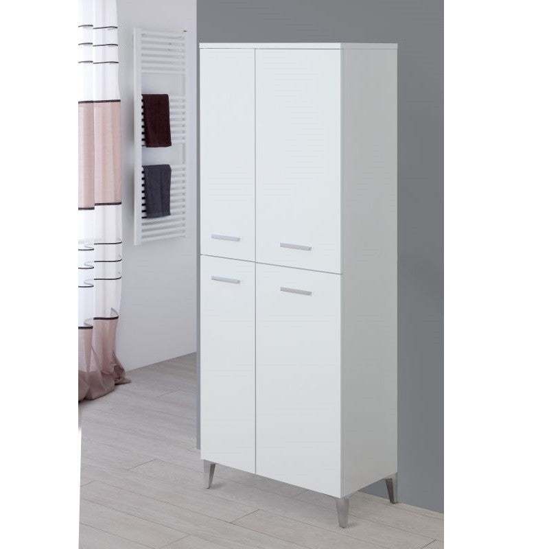 Armadio Scarpiera Bianco quattro ante 60x34x h148,5 cm