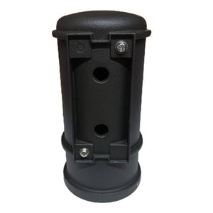 Accessorio per montaggio due lampade su palo D.60 grafite