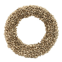 Coroncina glitter champagne cm 46h8