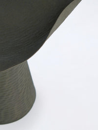 Tavolino lalita verde D.41 x 41h in metallo