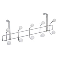 Appendiabiti da parete da 10 ganci  L 16,5 x P 12 x H 44 cm