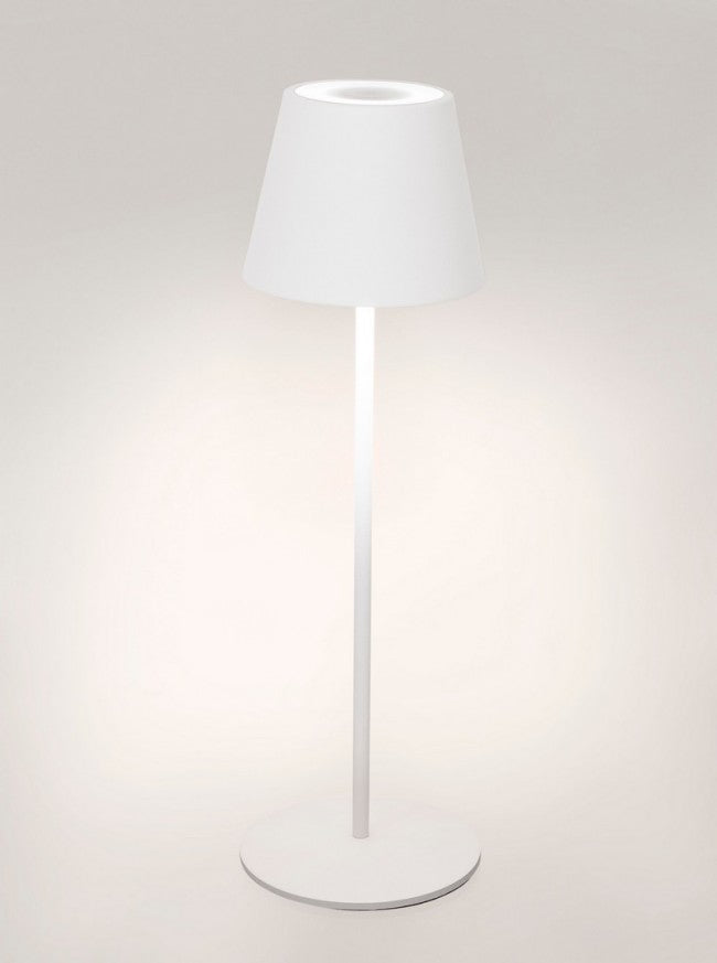 Lampada tavolo led Etna bianco D.12 x 38h