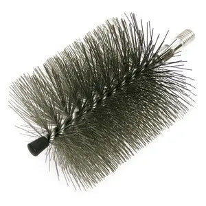 Scovolo Tondo In Acciaio Inox Per Camino 400Mm