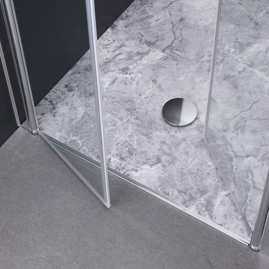 Porta doccia saloon per nicchia 80 cm