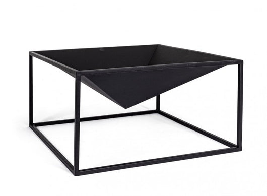 Braciere nero 60x60x31h