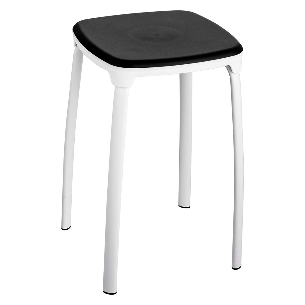 Sgabello Da Bagno Seduta Grigio Tortora