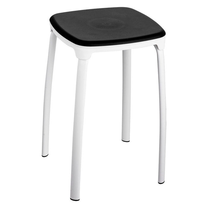 Sgabello Da Bagno Seduta Grigio Tortora