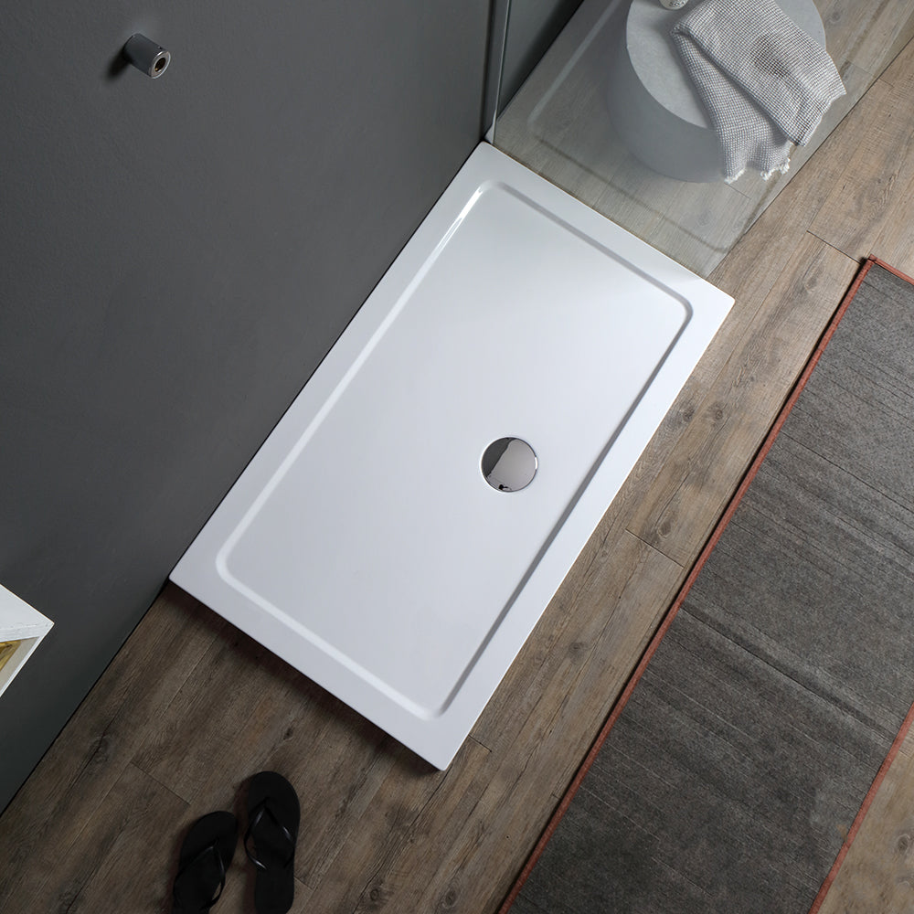 Piatto doccia acrilico 120x70 rettangolare