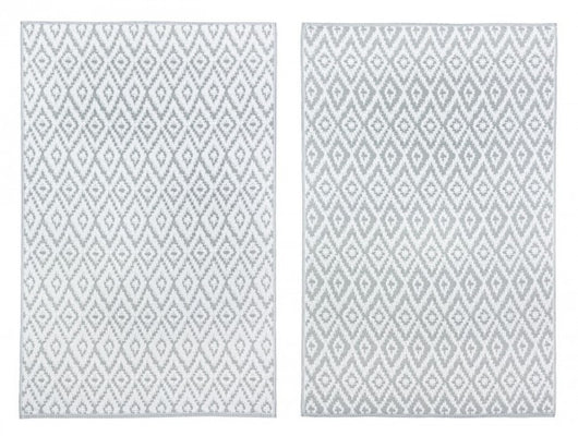 Tappeto Rombo Grig-Bia 120X180
