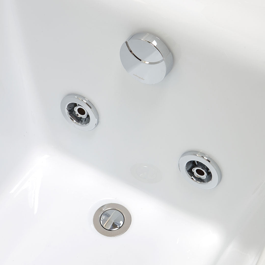 Vasca da bagno rettangolare idromassaggio