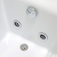 Vasca da bagno rettangolare idromassaggio