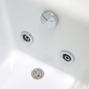 Vasca da bagno rettangolare idromassaggio