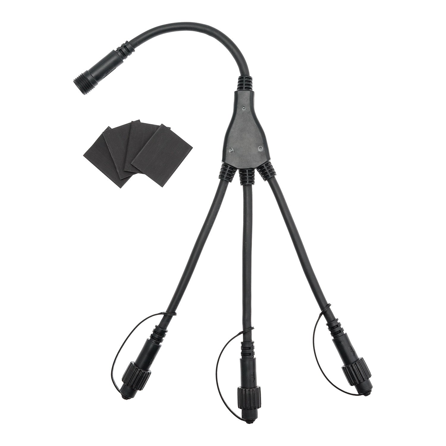 Connettore multiplo 3 uscite 15x3 cm