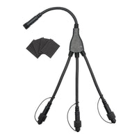 Connettore multiplo 3 uscite 15x3 cm