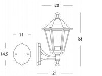 Applique Piccola In Alto  linea kayak  nero