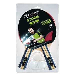 Set STORM (2 racchette 2 stelle + e 3 palline 1 stella) approvato ITTF