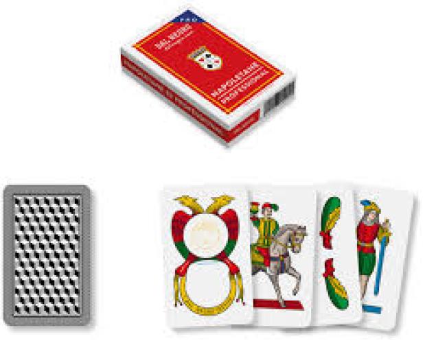 Dal negro-Carte napoletane Pro-Mazzo di carte da gioco