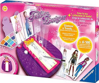 Ravensburger - Fashion Designer, Crea la tua Collezione di Moda, Gioco Creativo per Disegnare, Bambini 6+ Anni