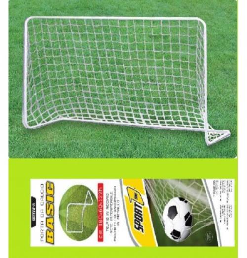 Sport one- Basic Porta Calcio, Multicolore, cm 180 x 60 x 122 h, 702800011
