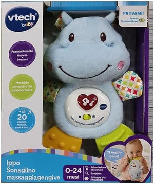 VTech Ippo, Sonaglino Massaggia Gengive, Sonaglio Neonato con Pulsante Luminoso, Ideale Durante la Dentizione, Gioco Neo