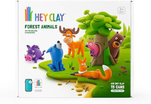 Hey Clay Animals Basic Set Animali Foresta, Expansion Big, 705600521
