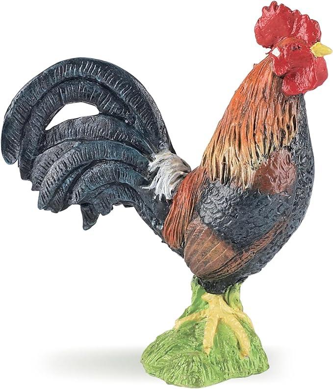 Papo-Papo-PAP51046-Gallo Sparks Papo-PAP51046-Gallo gallico Figura, Animali, Multicolore, 51046